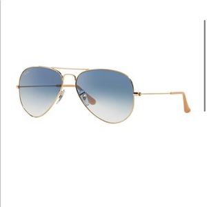 Blue tinted Ray-Ban Sunglasses